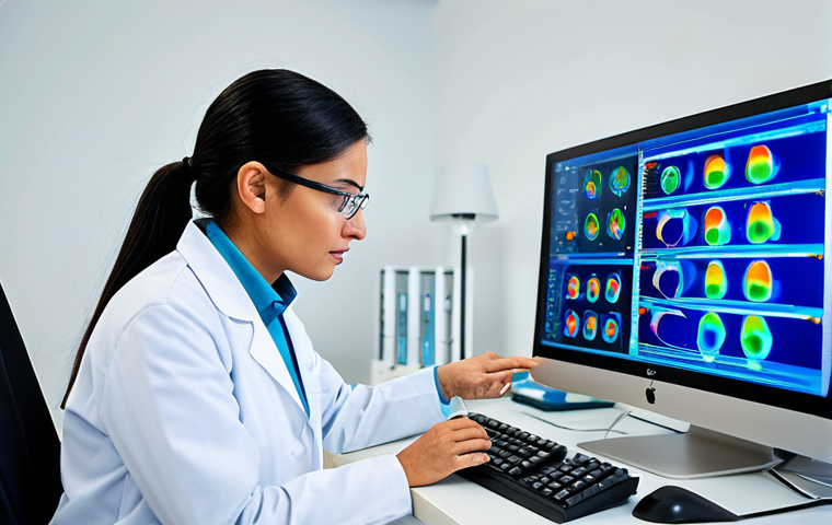 약사 의약품 안전성 평가 방법 - Pharmacist Reviewing Adverse Event Report**

"A pharmacist in a bright, modern pharmacy setting, car...