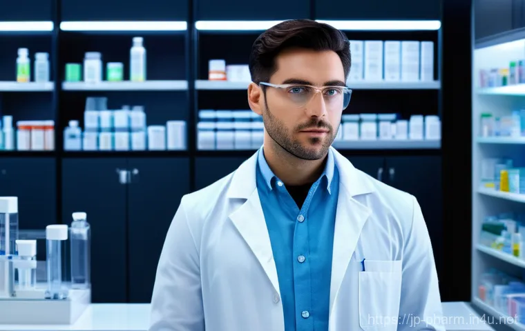 약사들이 추천하는 학술대회 - **Prompt:** A diverse group of professional pharmacists, both men and women of varying ages (20s-50s...