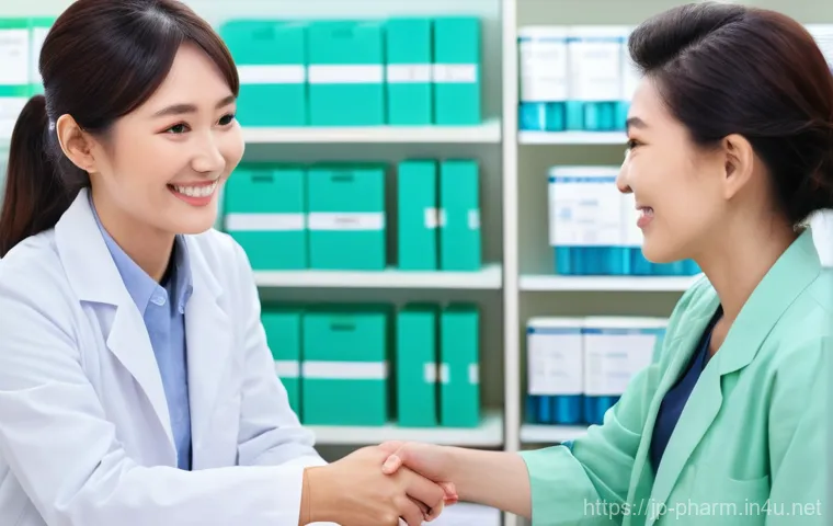 약사 약물 관리 효율화 팁 - Image Prompt 1: Enhanced Patient Care with Tablet-Based Record Management**