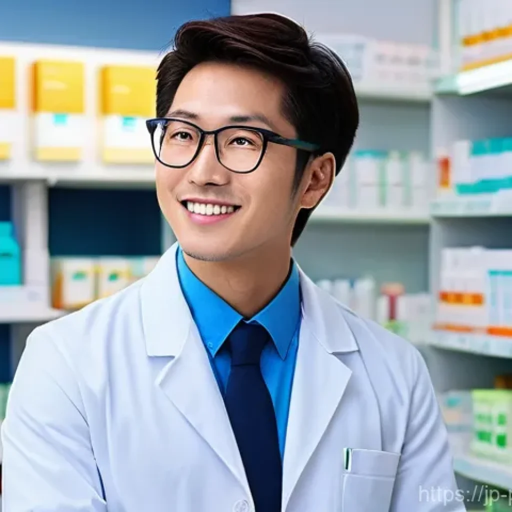 약사 약국 내 직원 관리 요령 - **Prompt: Collaborative Mentorship in a Modern Pharmacy**
"A brightly lit, contemporary pharmacy...