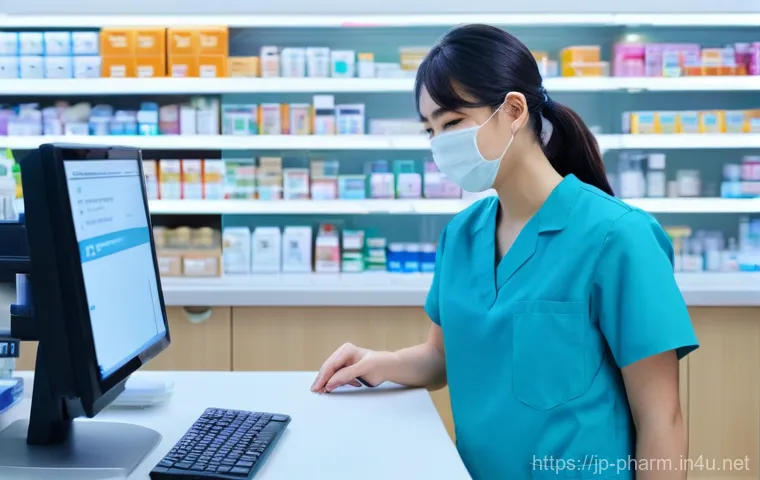 약사 약국 내 직원 관리 요령 - **Prompt: Collaborative Mentorship in a Modern Pharmacy**
    "A brightly lit, contemporary pharmacy...