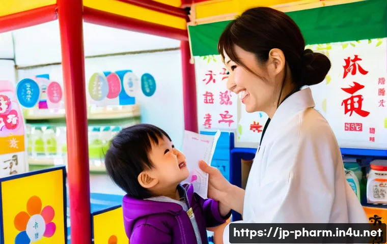 약사 약국 창업 마케팅 사례 - **Prompt:** A friendly, professional Japanese female pharmacist in her mid-30s, wearing a clean whit...